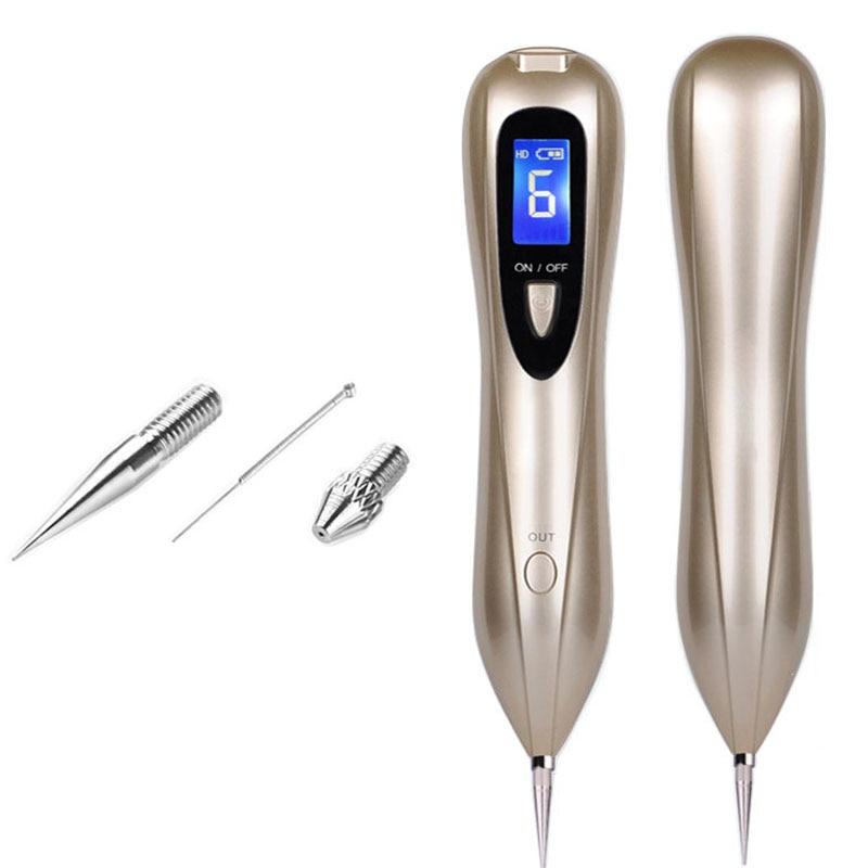 Laser Plasma Pen LCD Skin Care Point Pen Skin Wart Tag Tattoo Removal Tools