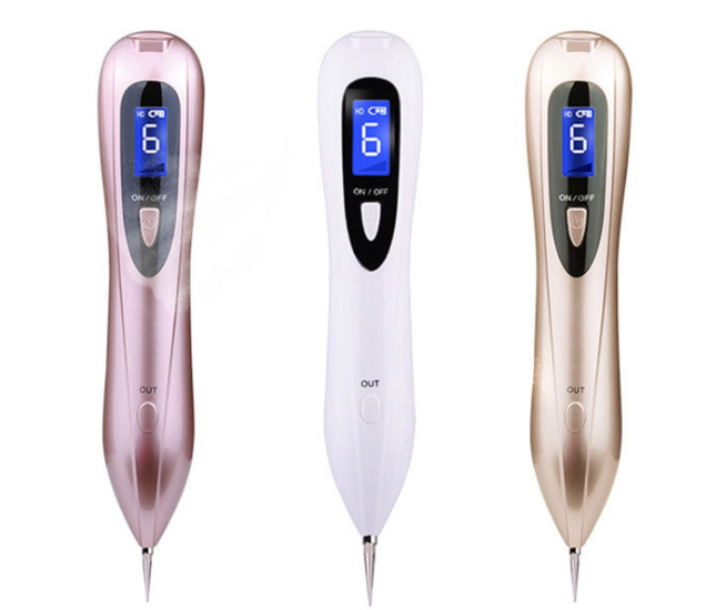 Laser Plasma Pen LCD Skin Care Point Pen Skin Wart Tag Tattoo Removal Tools