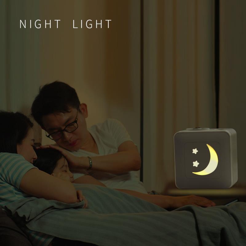 LED Starry Sky Projector Lamp USB Laser Starry Sky Sleep White Noise Night Light DIY Moon Water Pattern Light