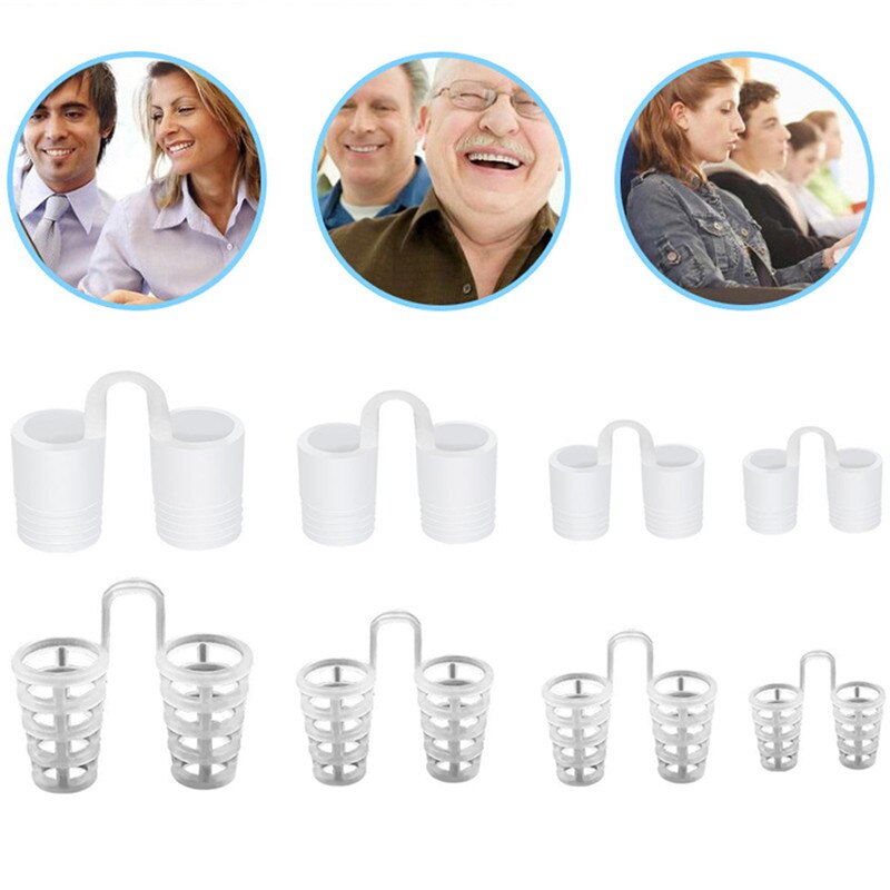 Anti Snore Apnea Nose Clip Anti-Snoring Breathe Aid Stop Snore Device Sleeping Aid Equipment Stop Snoring