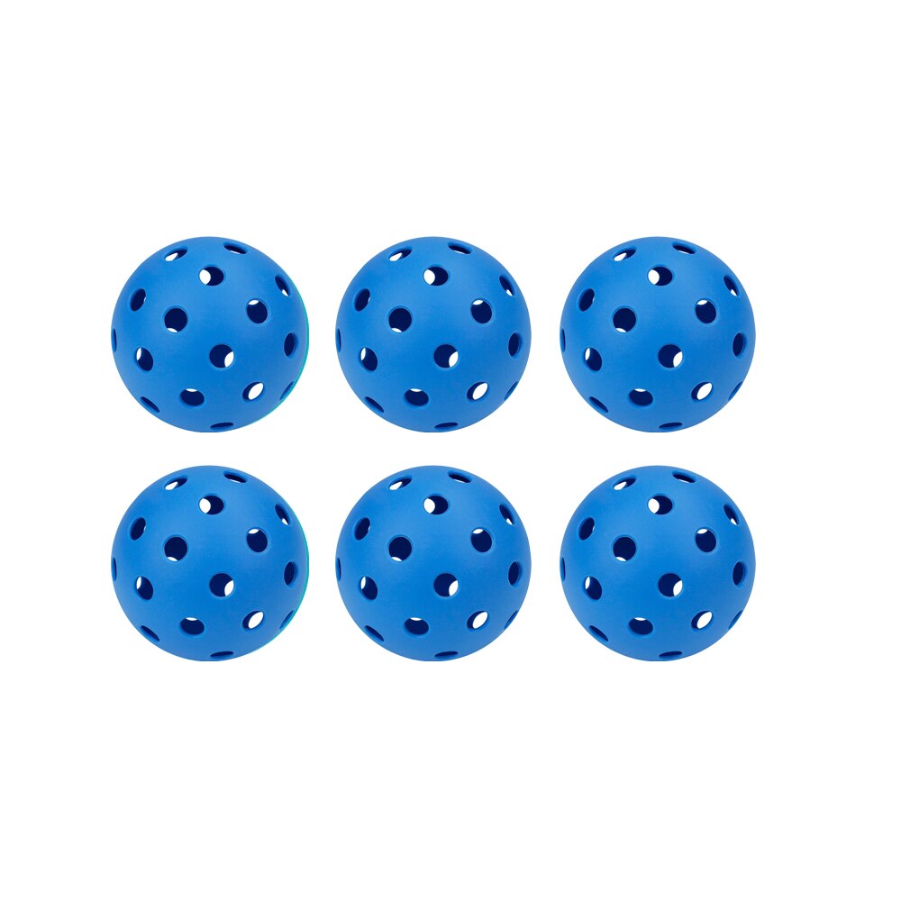 Lots 6/12 Pcs Pickleballs Accessories,74MM Durable Pickleball Balls 40 Holes For Outdoor Pickleballs Competition
