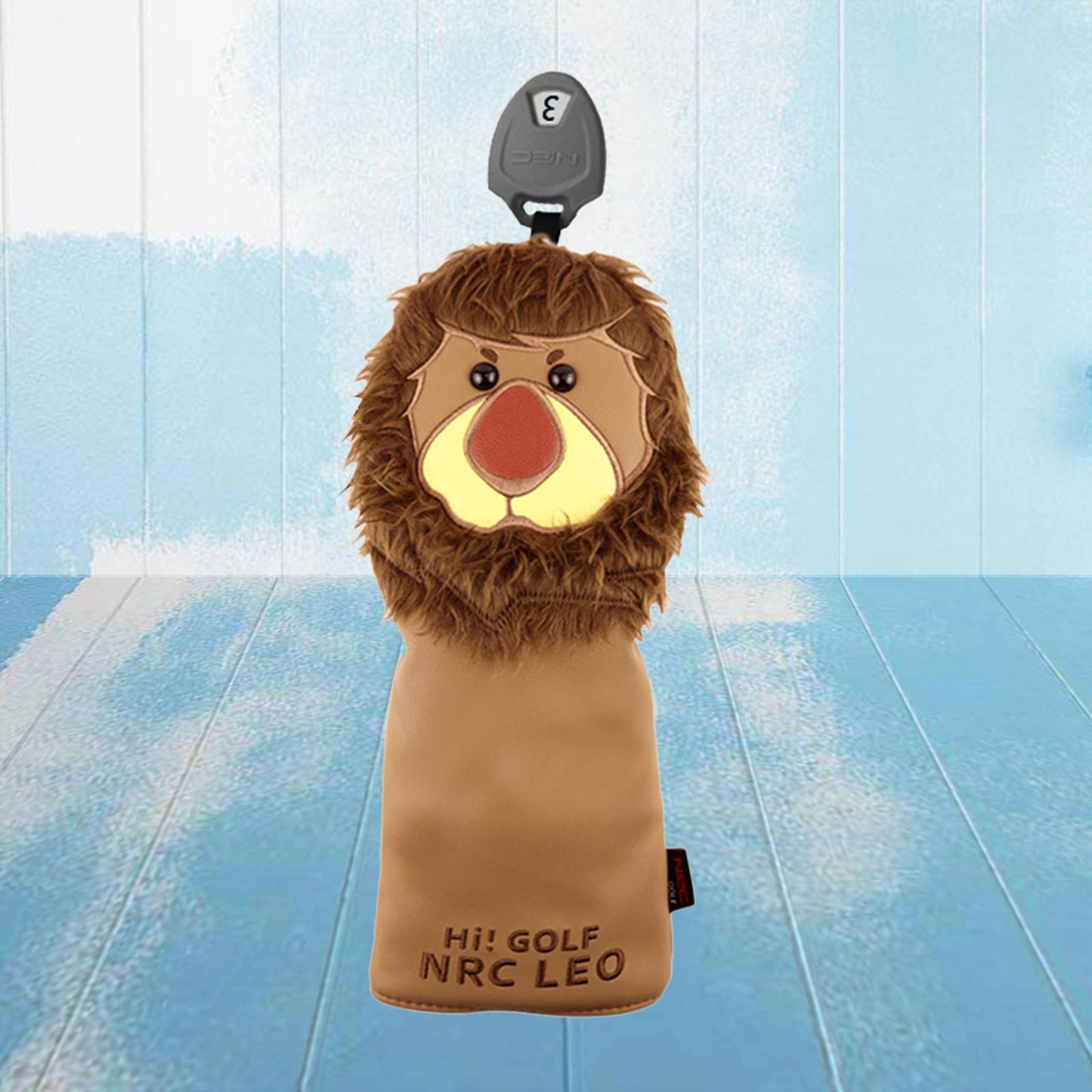 Animal Golf Club Head Cover Driver /Fairway Wood/ Hybrid 3 5 30x14CM