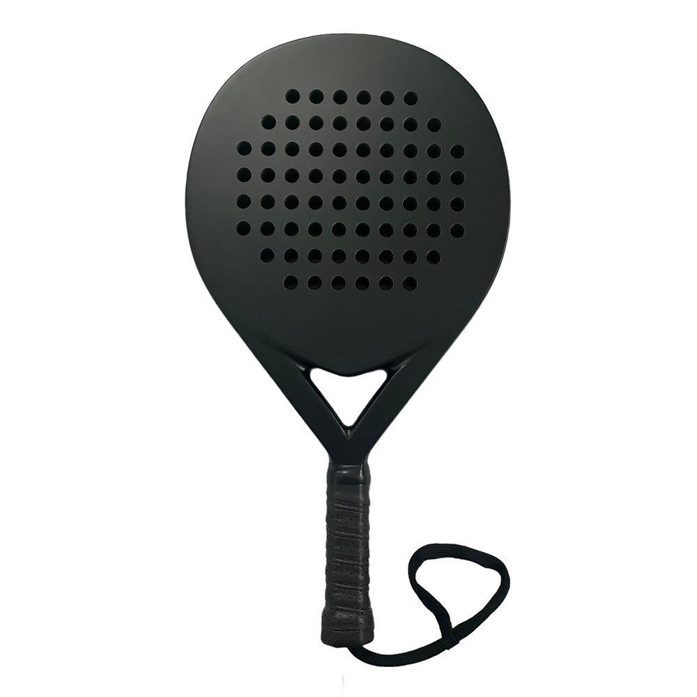 Padel Racket Carbon Fiber Surface with EVA Memory Foam Core Paddle Tennis Racquets Lightweight Tennis Paddles Customized logo