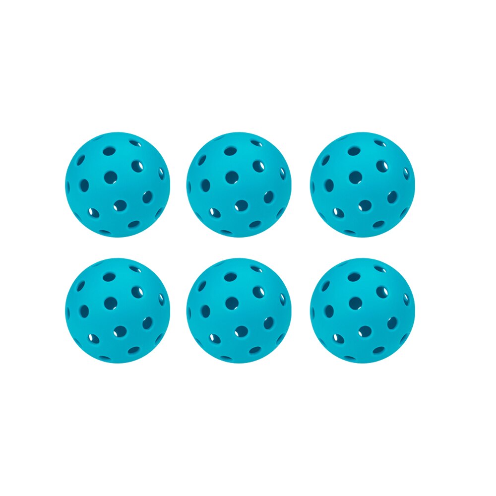 Lots 6/12 Pcs Pickleballs Accessories,74MM Durable Pickleball Balls 40 Holes For Outdoor Pickleballs Competition