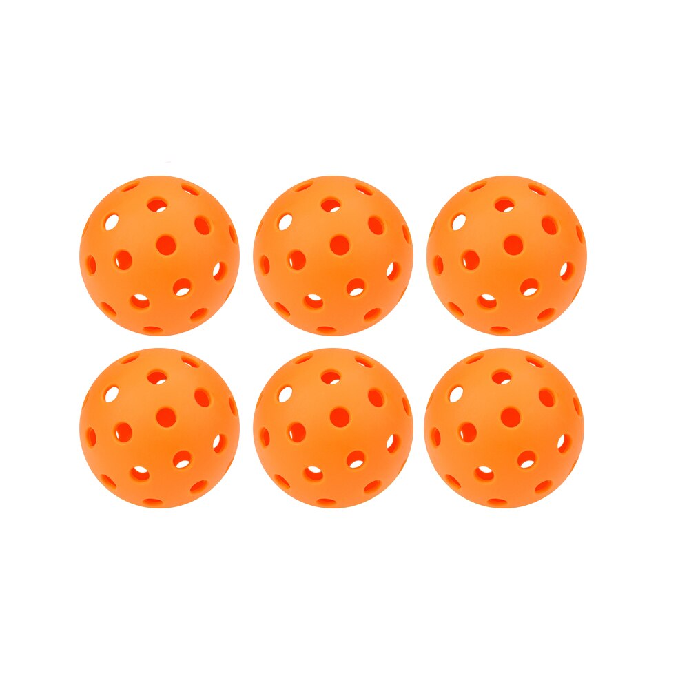 Lots 6/12 Pcs Pickleballs Accessories,74MM Durable Pickleball Balls 40 Holes For Outdoor Pickleballs Competition