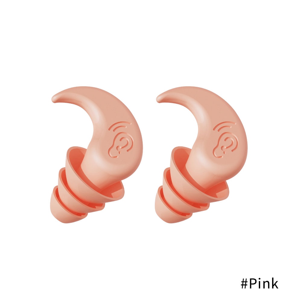 Anti Noise Silicone Earplugs Waterproof Swimming Ear Plugs For Sleeping Diving Surf Soft Comfort Natation Swimming Ear Protector