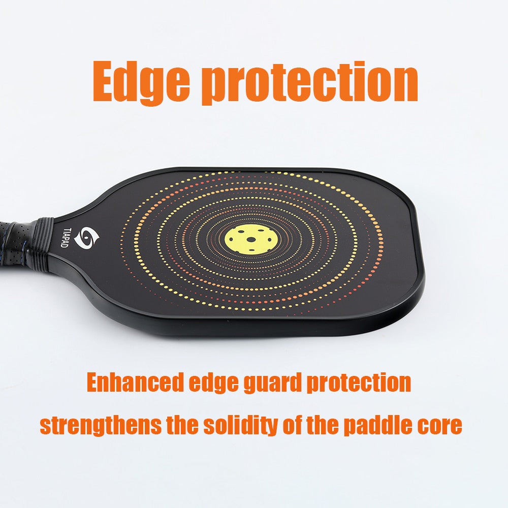 Pickleball Paddles, Glass Fiber Surface PP Honeycomb Inner Core Lightweight Pickle Ball Rackets Set for Women Men