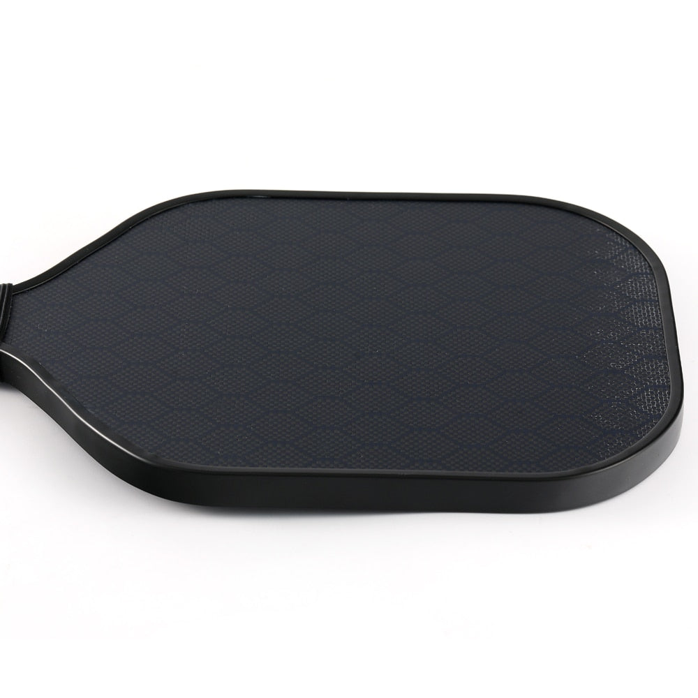 KEVLAR Carbon Fiber Pickleball Paddle, Textured Surface Polypropylene Honeycomb Inner Core Comfort Grip Racket for Women Men