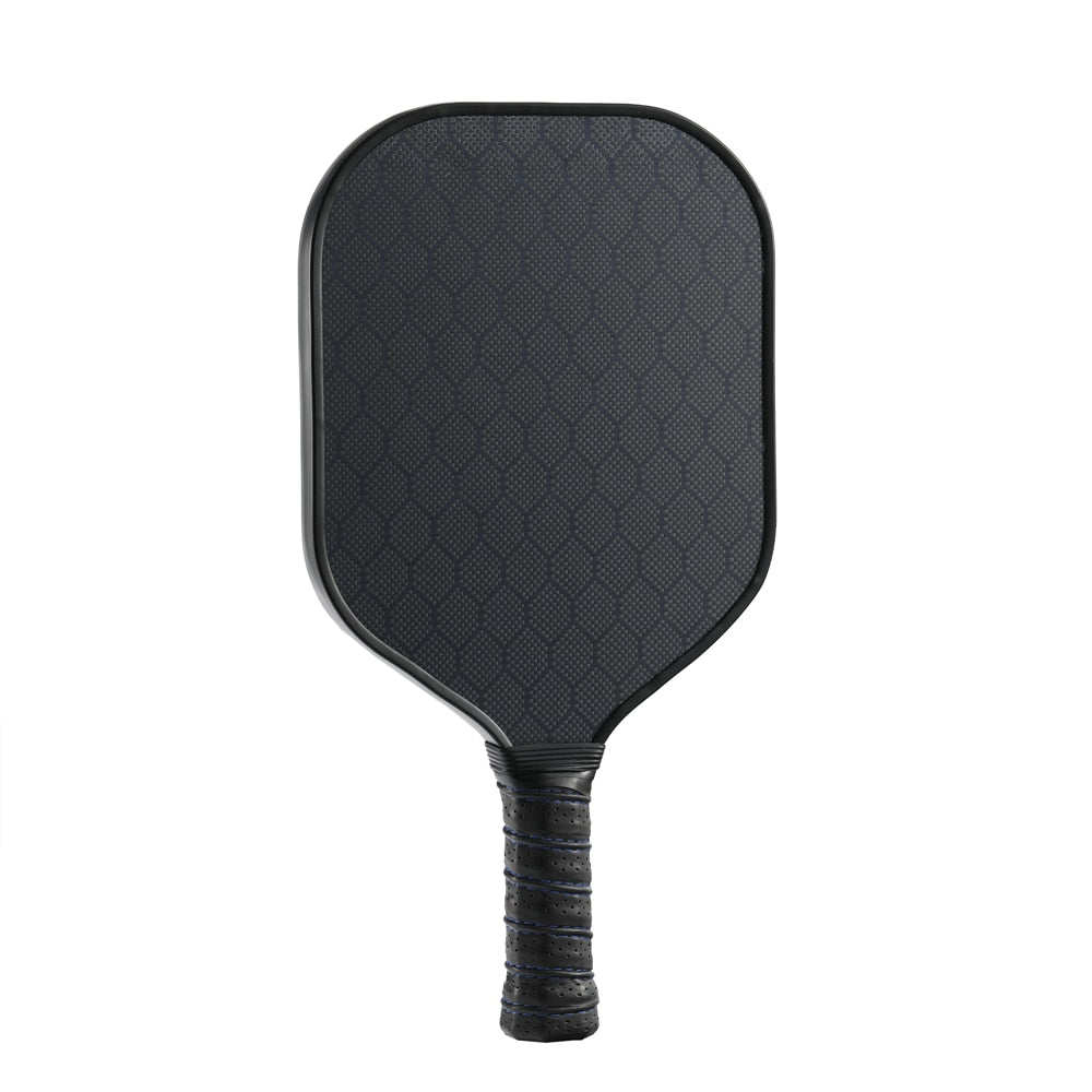 KEVLAR Carbon Fiber Pickleball Paddle, Textured Surface Polypropylene Honeycomb Inner Core Comfort Grip Racket for Women Men
