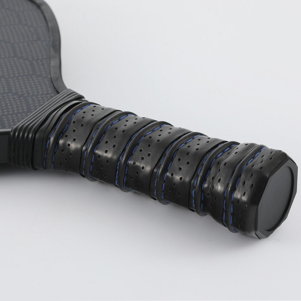 KEVLAR Carbon Fiber Pickleball Paddle, Textured Surface Polypropylene Honeycomb Inner Core Comfort Grip Racket for Women Men