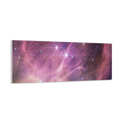 Star Cluster IC 348 Canvas Wall Art