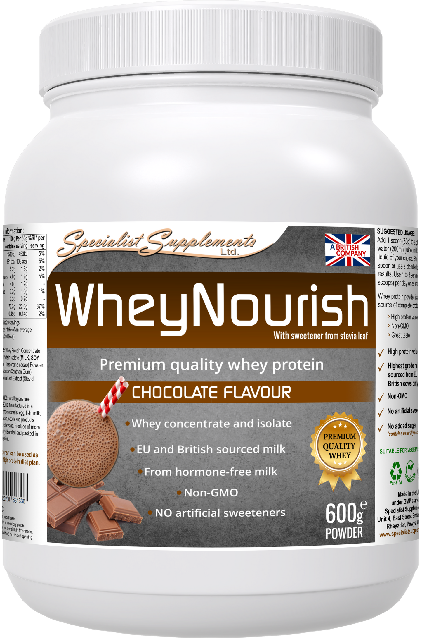 WheyNourish (Chocolate Flavour)