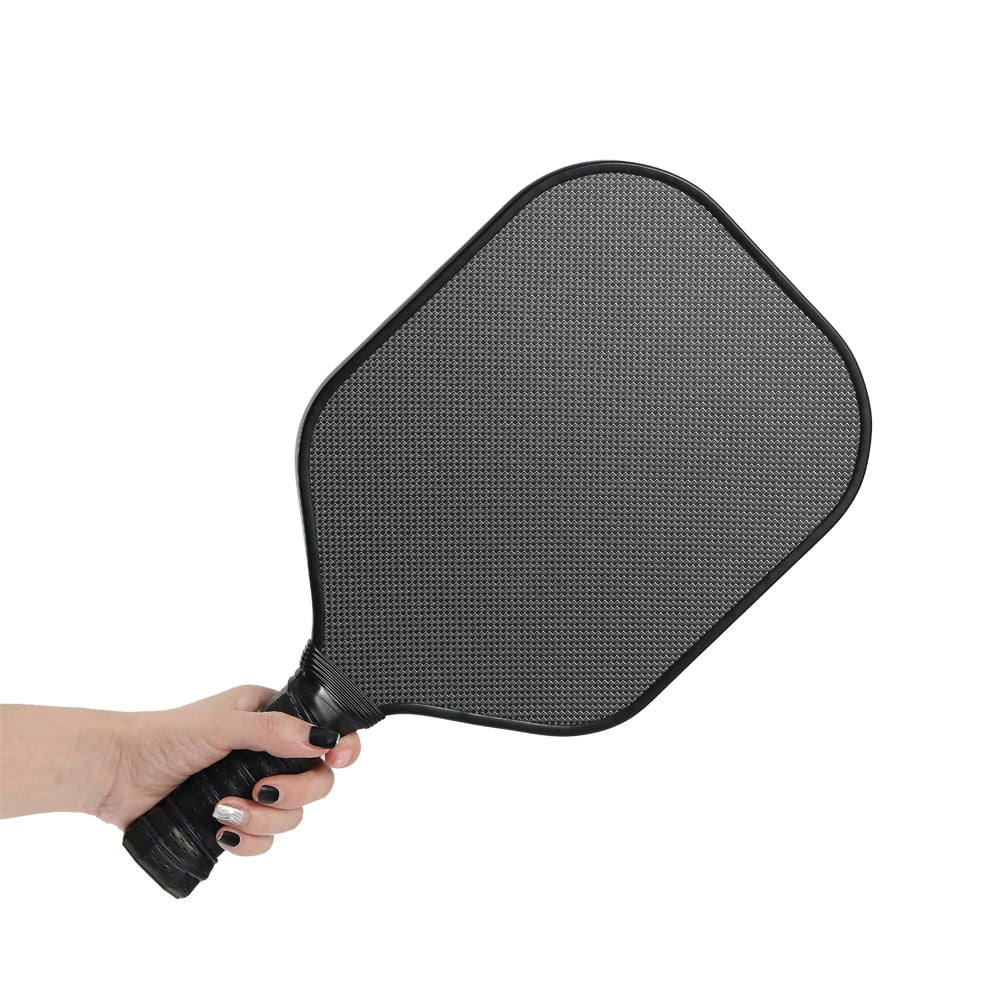KEVLAR Pickleball Paddle Carbon Fiber Polypropylene Honeycomb Racket Textured Surface Pickle Ball Racquet with Comfort Grip