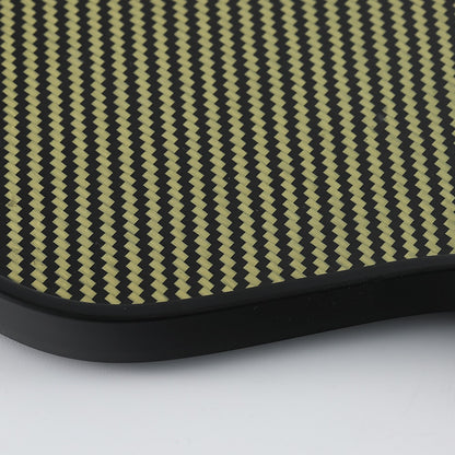 KEVLAR Pickleball Paddles Textured Carbon Fiber Surface PP Honeycomb Core Lightweight Pickle Ball Racket for Women Men