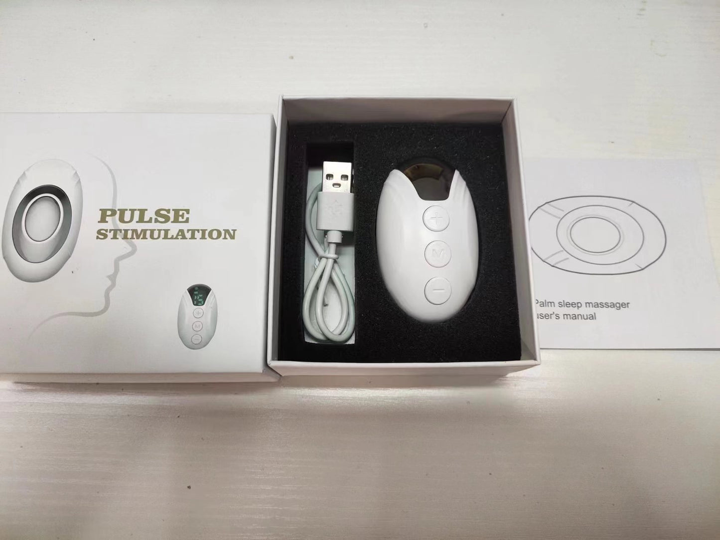 Smart Sleep Instrument Anxiety Relief Neuro Sleep Nerves Insomnia Soothe Device Healthy Pulse Stimulation Hand Held Sleeping