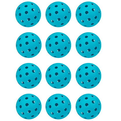 Lots 6/12 Pcs Pickleballs Accessories,74MM Durable Pickleball Balls 40 Holes For Outdoor Pickleballs Competition