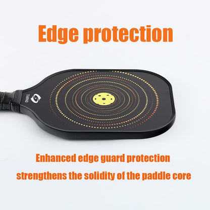 Pickleball Paddles, Glass Fiber Surface PP Honeycomb Inner Core Lightweight Pickle Ball Rackets Set for Women Men